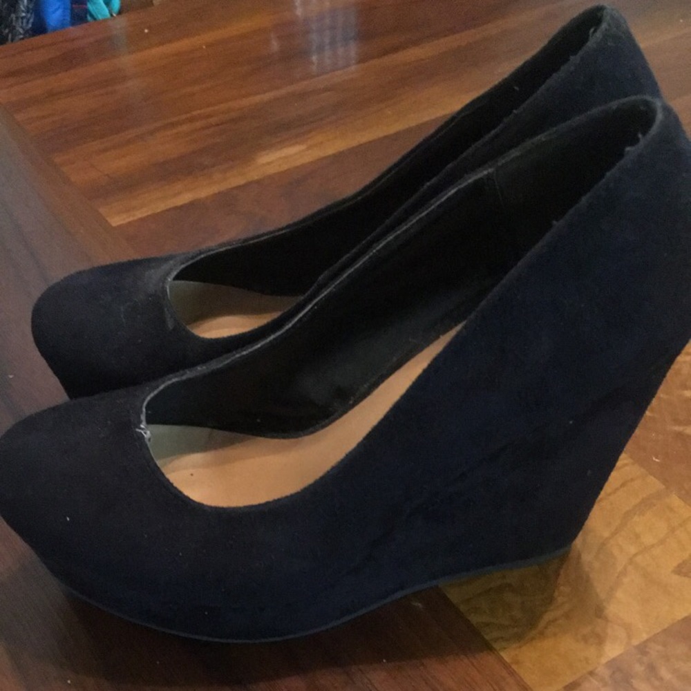Black heels